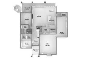 View of the main level floor plan