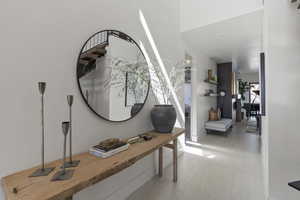 View of entrance foyer