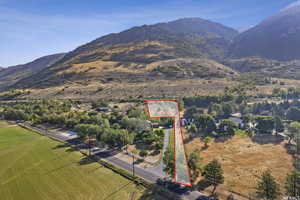 View of mountain backdrop