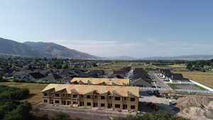 View of mountain background