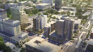 View of urban area