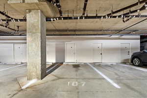 View of parking deck