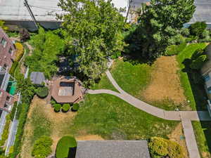 Aerial overview of property's location