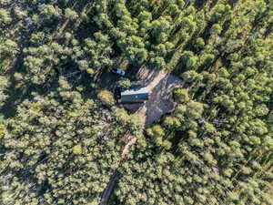 Aerial overview of property's location