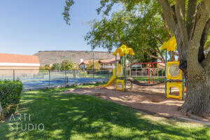 playground and tennis courts