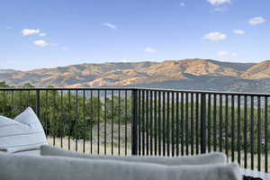 View of mountain backdrop