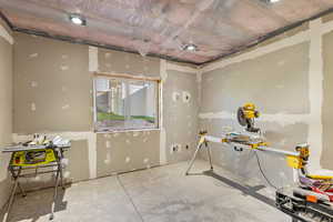 65% Finished Lower Level Bedroom 2