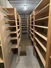 View of storage area