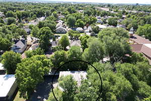 Drone / aerial view to west