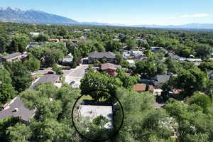 Drone / aerial view to south