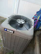 Exterior view of a cooling unit