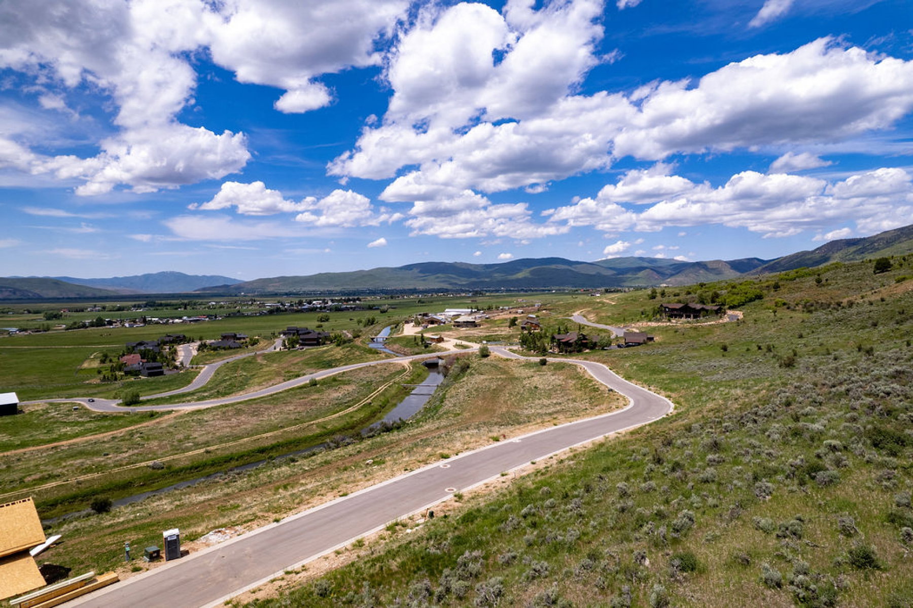 Mountain view featuring rural landscape