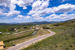 Mountain view featuring rural landscape