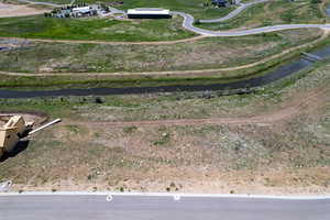 Aerial overview of property's location