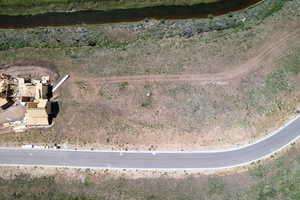 Aerial overview of property's location