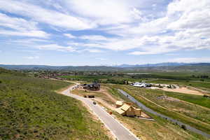 View of rural area featuring a water and mountain view