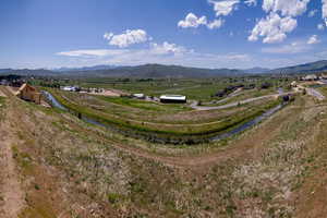 Mountain view featuring rural landscape