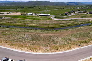 View of rural area featuring a mountain backdrop