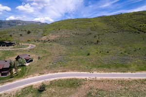 View of mountain backdrop