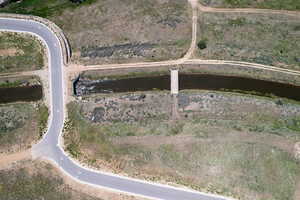 Aerial view of property and surrounding area