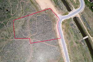 Map / location with property parcel outlined