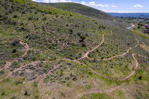 View of property location with a mountain backdrop