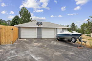 Large garage
