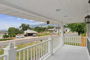 Covered porch