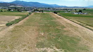 View of rural area with a mountainous background