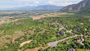 Bird's eye view of mountains
