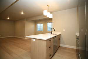 Kitchen view from Island.