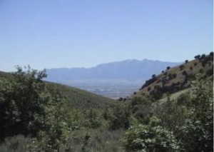 View of mountain background