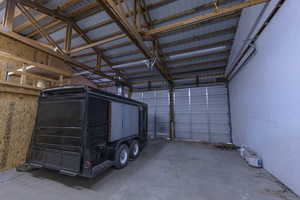 Partially finished in 8 bay shop