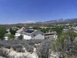 View of mountain backdrop