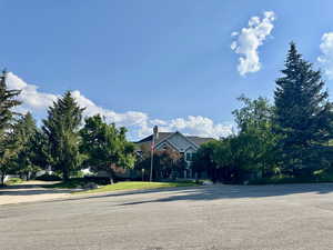View of front of property including driveway