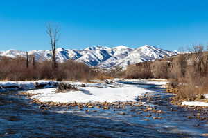 View of mountain backdrop