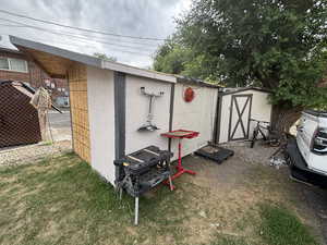 View of shed