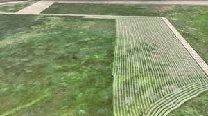 Aerial view of property and surrounding area