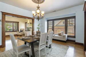 Formal dining room