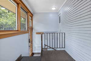 Back patio door/ stairs to basement