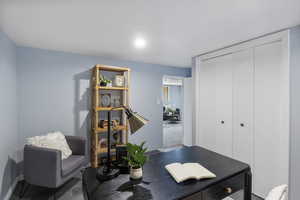 Bedroom 4-Used as office space