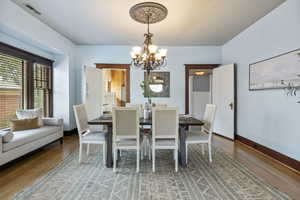 Formal dining room