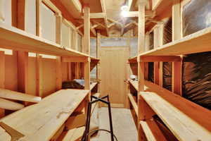 View of storage area