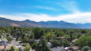 View of mountain backdrop
