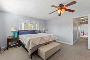 Master bedroom + Deck walkout