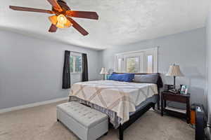 Master bedroom + Deck walkout