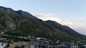 Views facing South East (front of the lot)