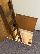 Ladder access from 2nd Level to the Loft