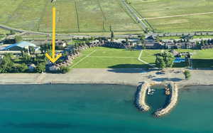 View of the Condominium at the Water's Edge including the Resort Marina