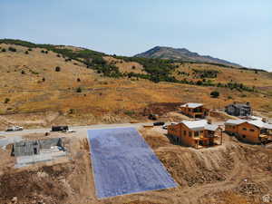 View of mountain background